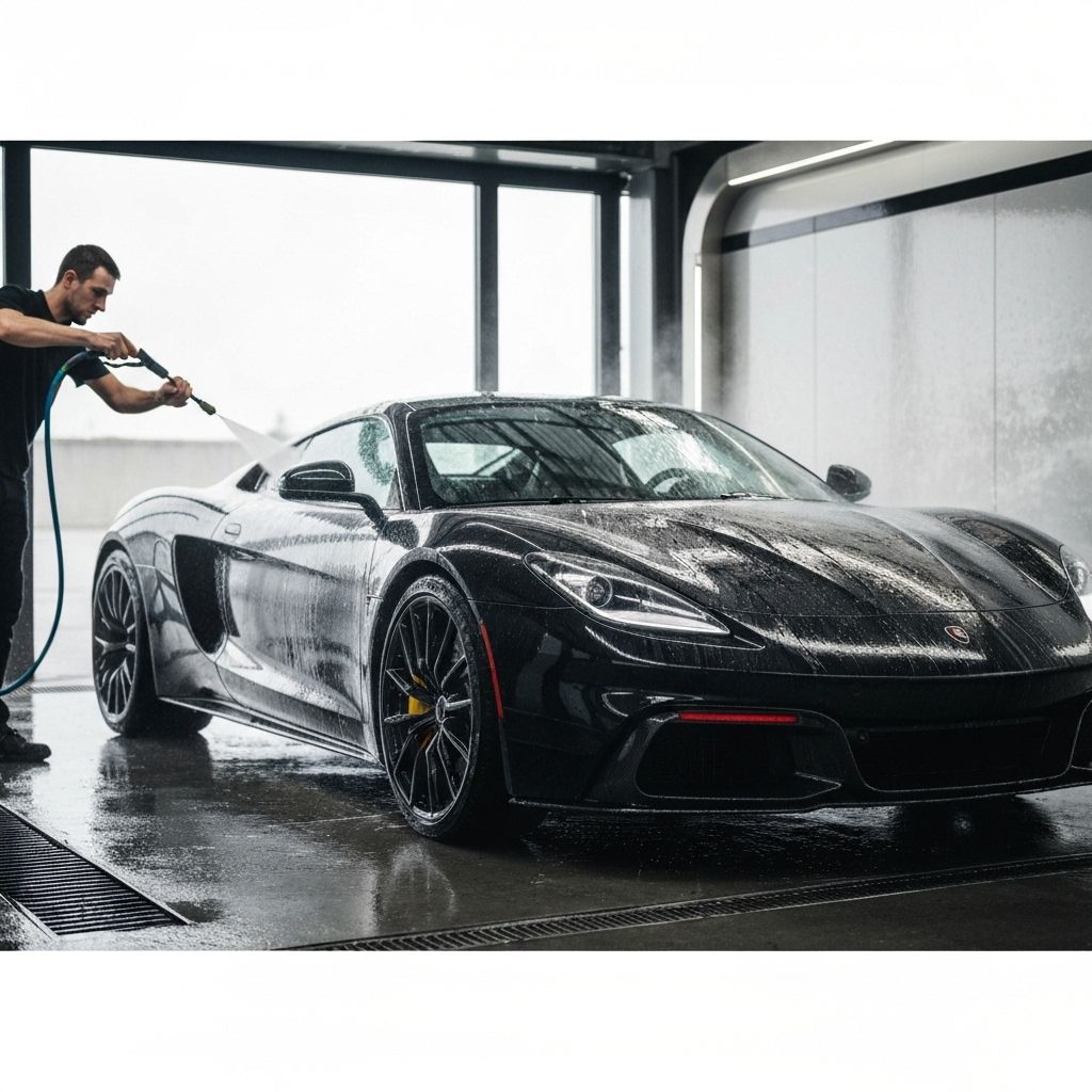 Luxury car detailing